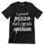 I want pizza not your opinion - Sarcasm Themed T-Shirt-Black-S-Custom One Express