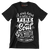 I was born with fire in my soul & a mouth I can't control - Sarcasm Themed T-Shirt-Black-S-Custom One Express