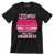 I wear myself pink for breast cancer awareness - Breast Cancer Awareness T-Shirt-Black-S-Custom One Express