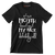 If my mouth doesn't say it my face definitely will - Sarcasm Themed T-Shirt-Black-S-Custom One Express