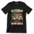 I'll rather die standing on my feet than surrender on my knees - Veterans Themed T-Shirt-Black-S-Custom One Express