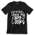 I'm nicer than my looks - Sarcasm Themed T-Shirt-Black-S-Custom One Express