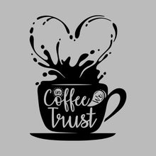 In Coffee We Trust - Coffee Themed T-Shirt-Blue-S-Custom One Express