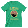 In Memory Of Those Who Believed It Was Better To Die On Their Feet Than Live On Their Knees - Veterans Themed T-Shirt-Green-S-Custom One Express