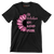 In October We Wear Pink - Breast Cancer Awareness T-Shirt-Black-S-Custom One Express