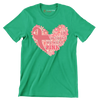 In October We Wear Pink - Breast Cancer Awareness T-Shirt-Green-S-Custom One Express