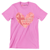 In October We Wear Pink - Breast Cancer Awareness T-Shirt-Pink-S-Custom One Express