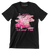 In october we wear pink - Breast Cancer Awareness T-Shirt-Black-S-Custom One Express