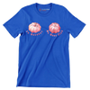 In october we wear pink - Breast Cancer Awareness T-Shirt-Blue-S-Custom One Express