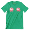 In october we wear pink - Breast Cancer Awareness T-Shirt-Green-S-Custom One Express