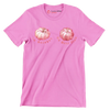 In october we wear pink - Breast Cancer Awareness T-Shirt-Pink-S-Custom One Express