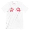 In october we wear pink - Breast Cancer Awareness T-Shirt-White-S-Custom One Express