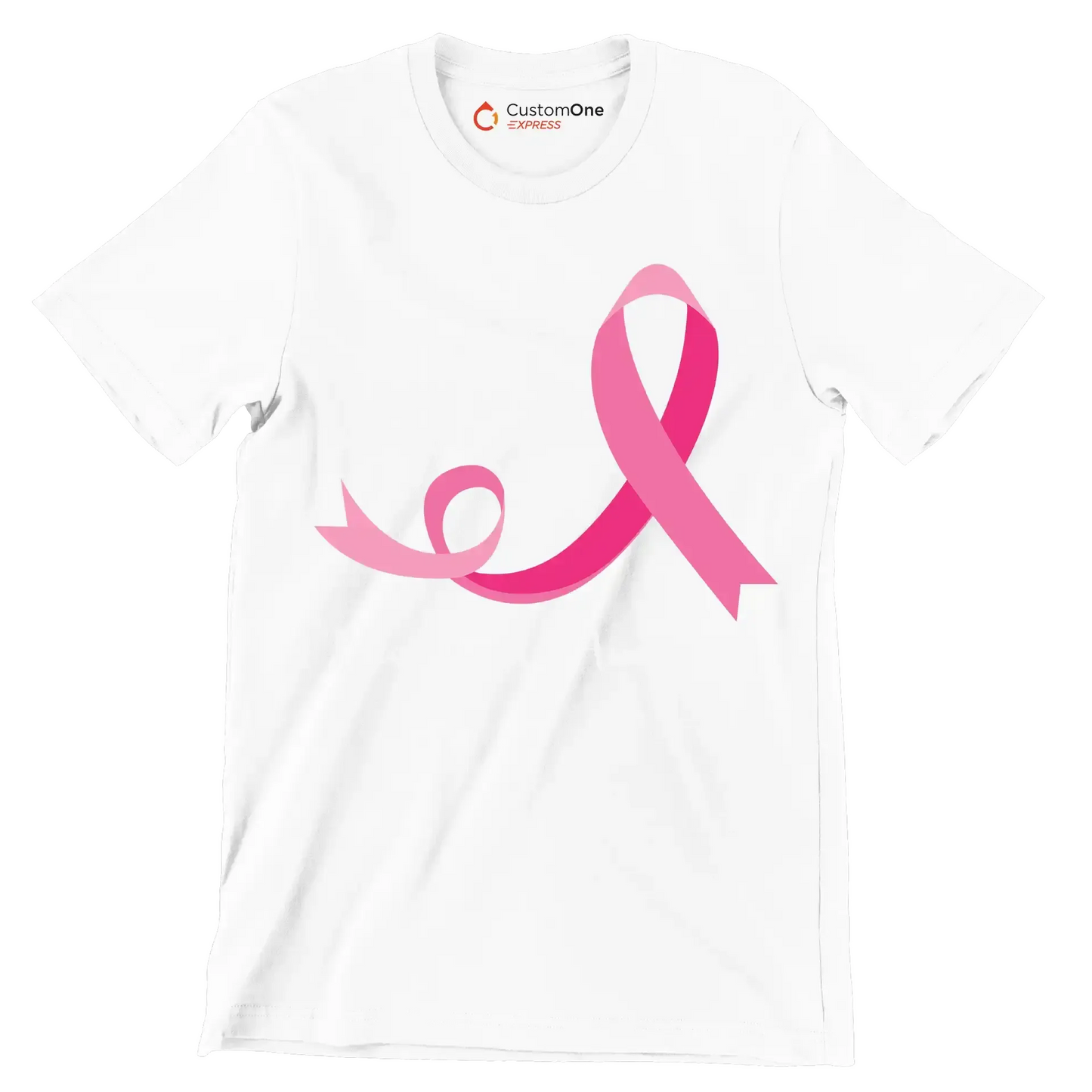 In the family ni one fight alon Breast Cancer Awareness - Breast Cancer Awareness T-Shirt-White-S-Custom One Express