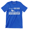 It_s not a dad bod it_s a father figure - Father’s Day T-Shirt-Blue-S-Custom One Express