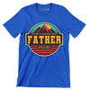 It_s not a dad bod, it_s a father figure - Father’s Day T-Shirt-Blue-S-Custom One Express