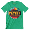 It_s not a dad bod, it_s a father figure - Father’s Day T-Shirt-Green-S-Custom One Express