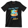 I've got that latitude attitude - Retirement Themed T-Shirt-Black-S-Custom One Express