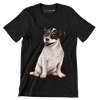 Jack_Russell_Terrier - Dog Themed T-Shirt-Black-S-Custom One Express