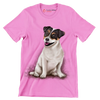 Jack_Russell_Terrier - Dog Themed T-Shirt-Pink-S-Custom One Express