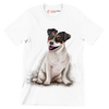 Jack_Russell_Terrier - Dog Themed T-Shirt-White-S-Custom One Express