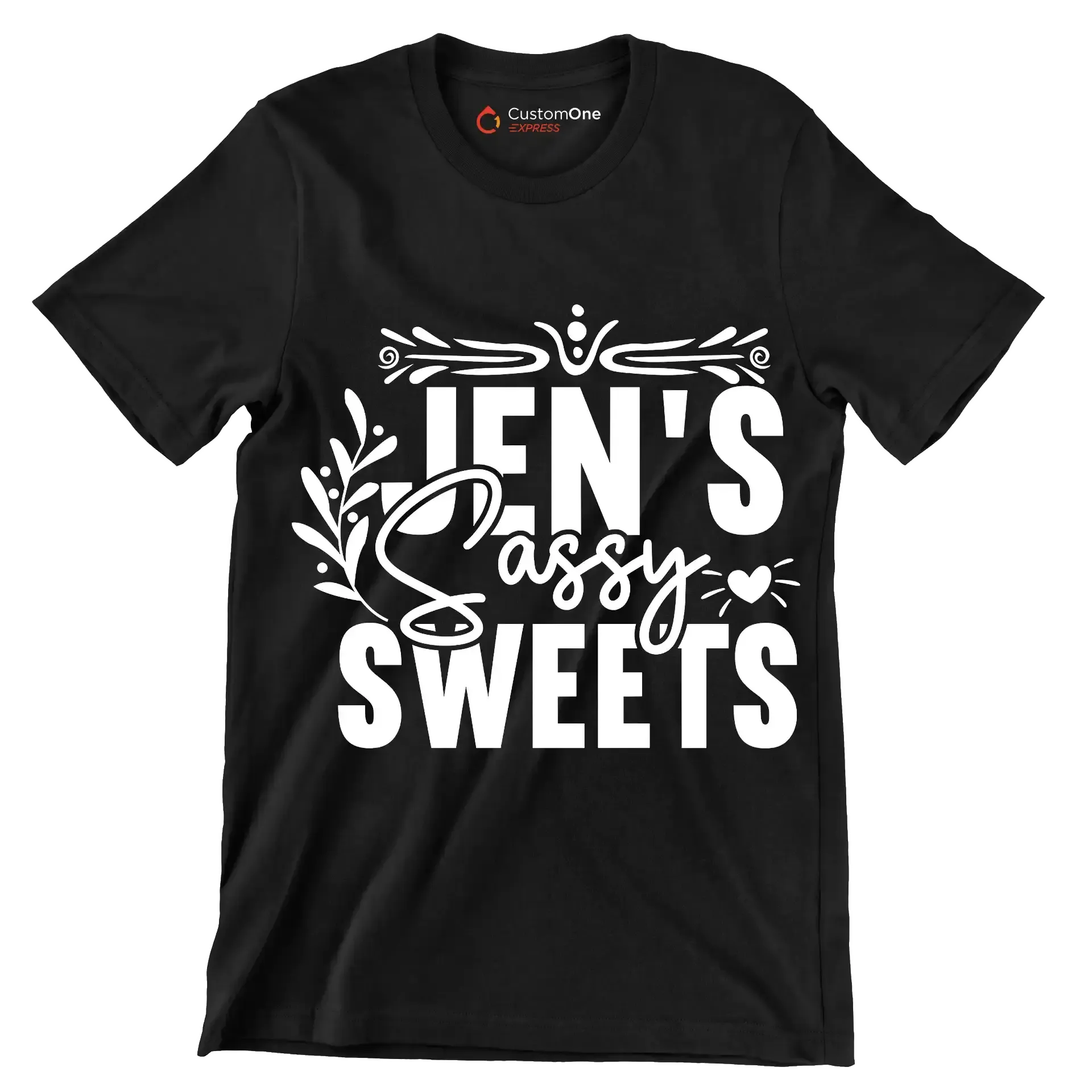 Jen's sassy sweets - Sarcasm Themed T-Shirt-Black-S-Custom One Express