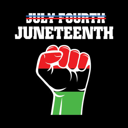 July fourth juneteenth - Martin Luther King T-Shirt-Black-S-Custom One Express