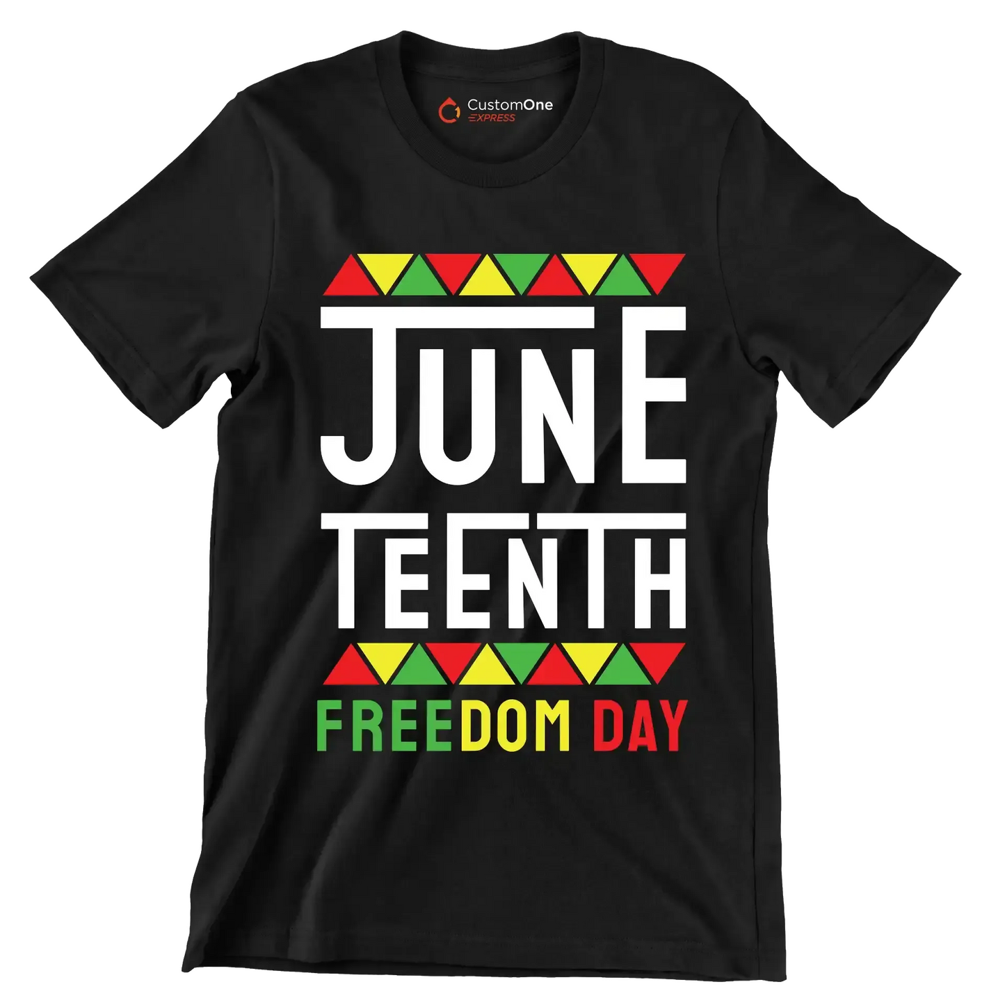 Juneteenth Freedom Day.jpg - Martin Luther King T-Shirt-Black-S-Custom One Express
