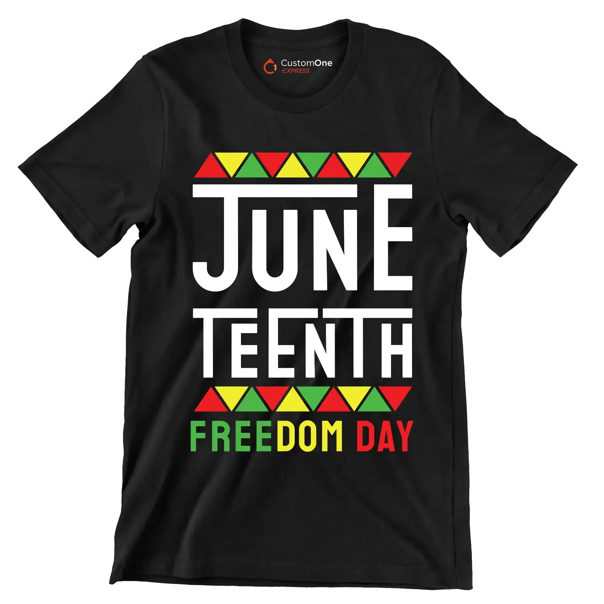 Juneteenth Freedom Day.jpg - Martin Luther King T-Shirt-Black-S-Custom One Express