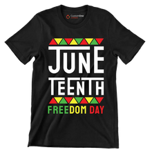 Juneteenth Freedom Day.jpg - Martin Luther King T-Shirt-Black-S-Custom One Express