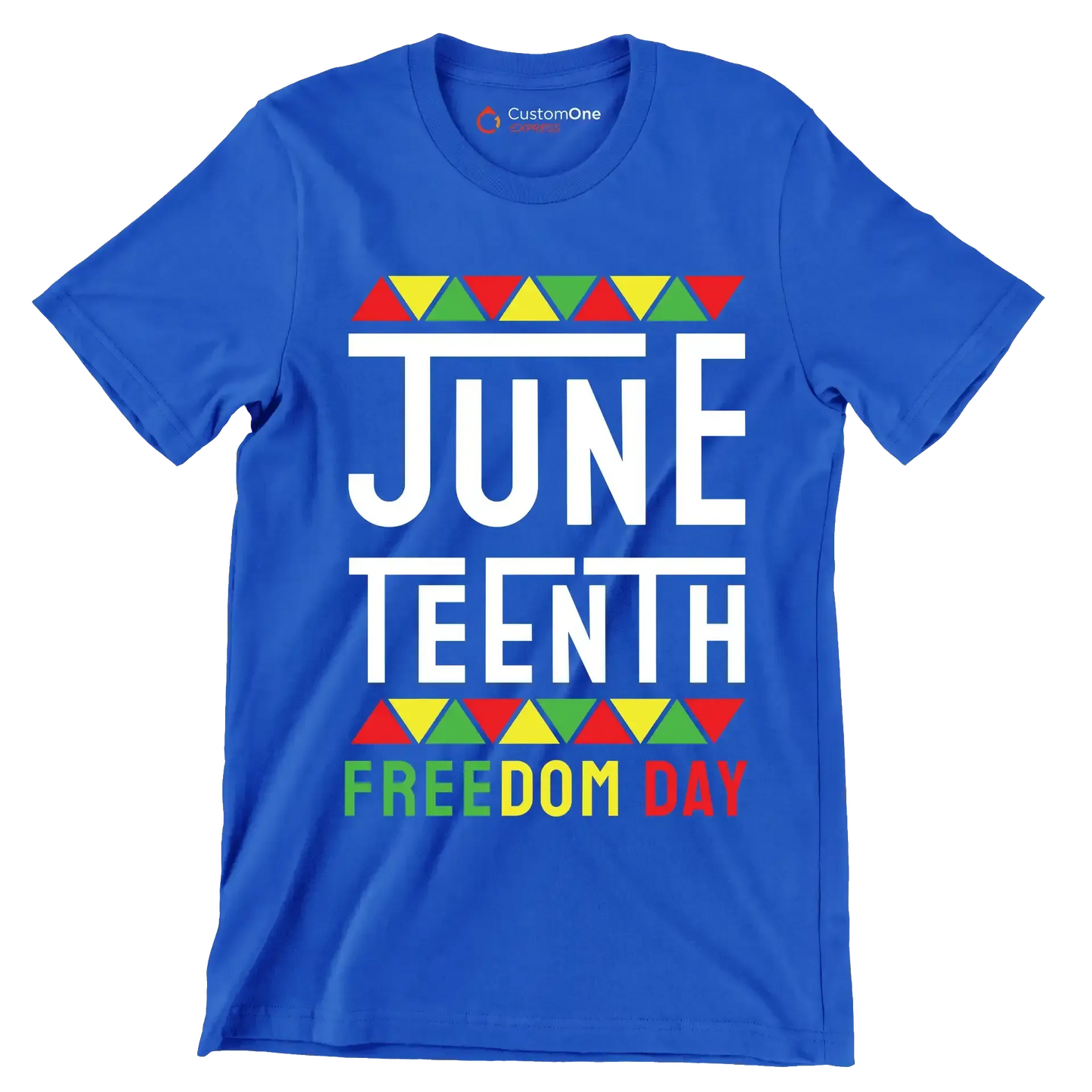 Juneteenth Freedom Day.jpg - Martin Luther King T-Shirt-Blue-S-Custom One Express