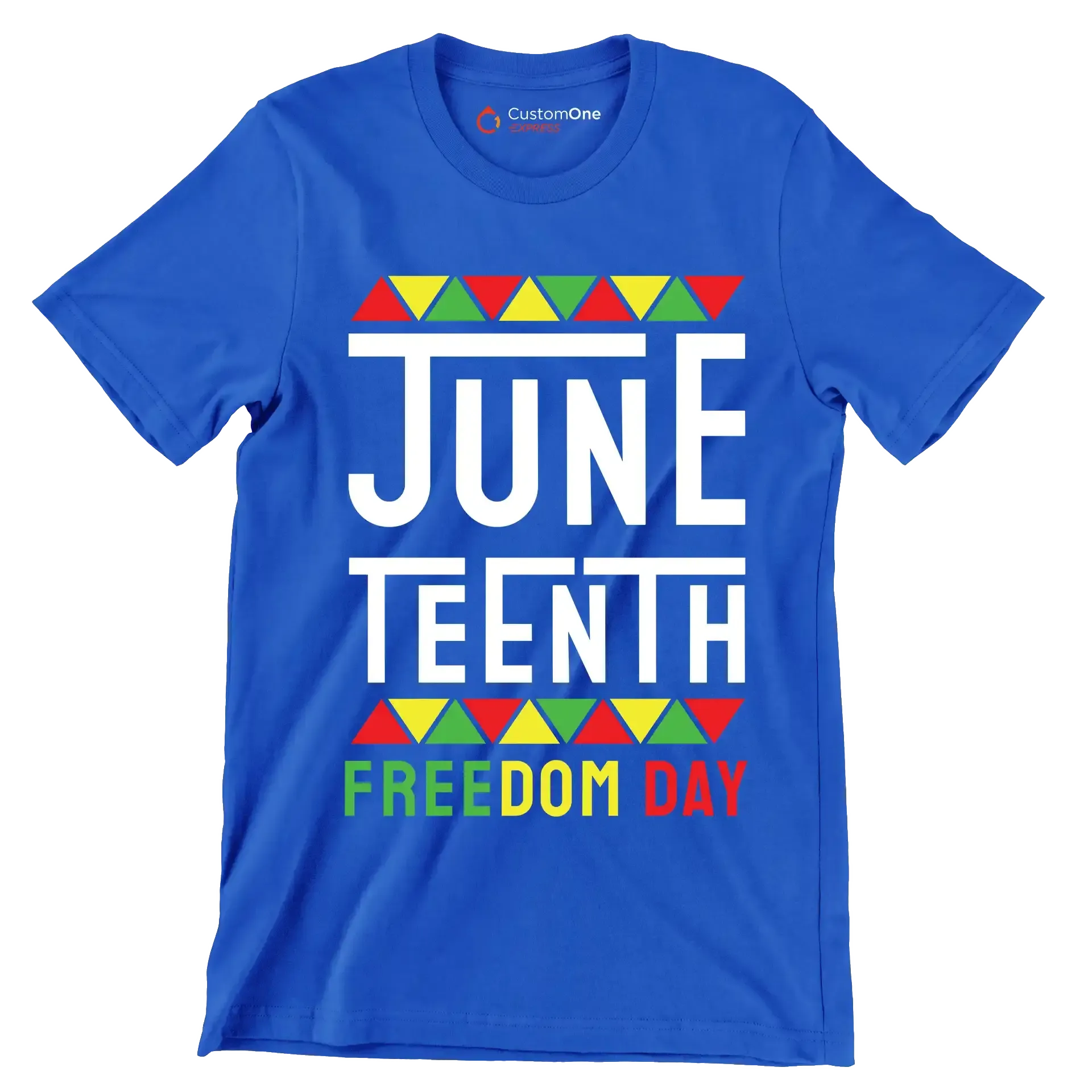 Juneteenth Freedom Day.jpg - Martin Luther King T-Shirt-Blue-S-Custom One Express