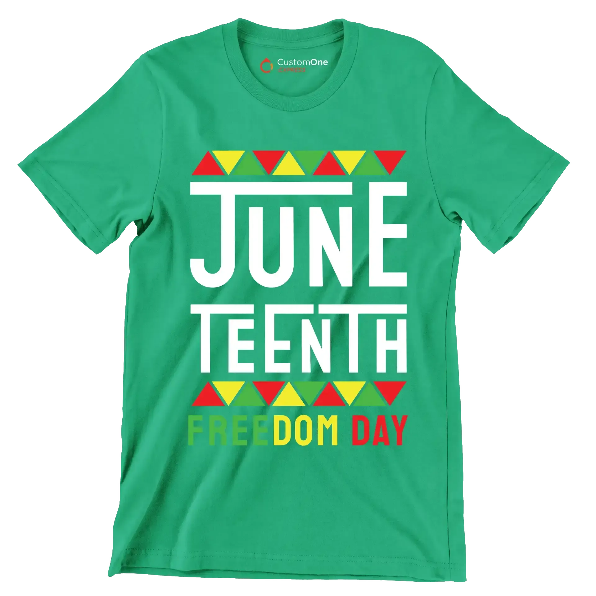 Juneteenth Freedom Day.jpg - Martin Luther King T-Shirt-Green-S-Custom One Express