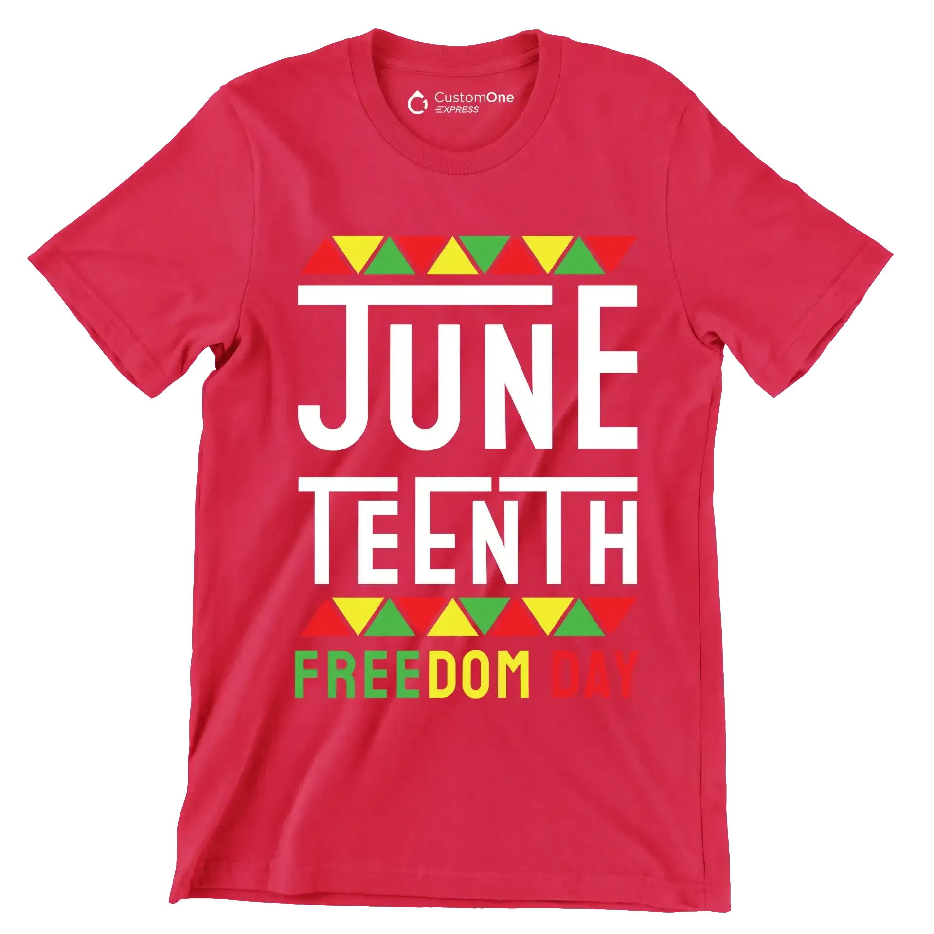 Juneteenth Freedom Day.jpg - Martin Luther King T-Shirt-Red-S-Custom One Express