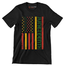 Juneteenth - Martin Luther King T-Shirt-Black-S-Custom One Express