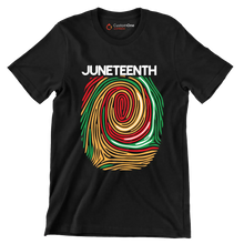 Juneteenth - Martin Luther King T-Shirt-Black-S-Custom One Express