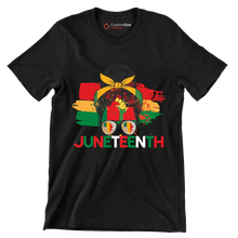 Juneteenth - Martin Luther King T-Shirt-Black-S-Custom One Express