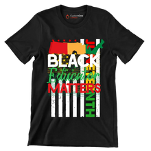Juneteenth - Martin Luther King T-Shirt-Black-S-Custom One Express