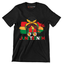 Juneteenth - Martin Luther King T-Shirt-Black-S-Custom One Express