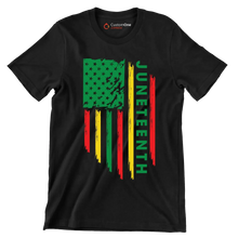Juneteenth - Martin Luther King T-Shirt-Black-S-Custom One Express