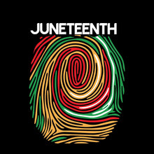 Juneteenth - Martin Luther King T-Shirt-Black-S-Custom One Express