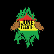 Juneteenth - Martin Luther King T-Shirt-Black-S-Custom One Express