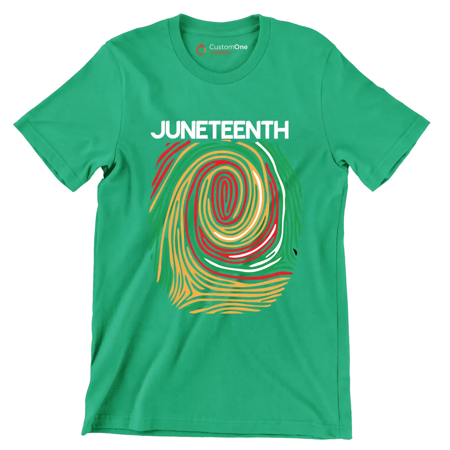 Juneteenth - Martin Luther King T-Shirt-Green-S-Custom One Express