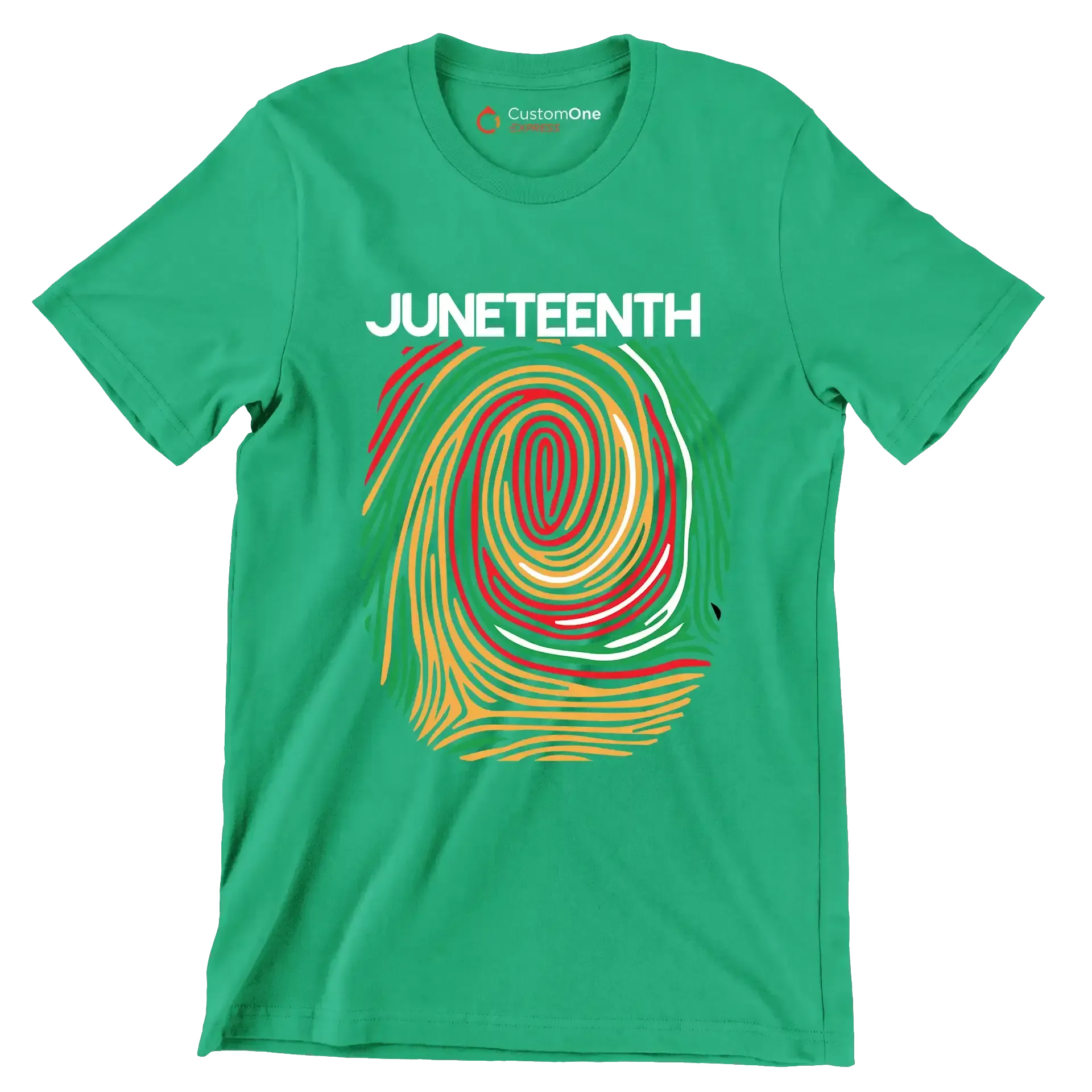 Juneteenth - Martin Luther King T-Shirt-Green-S-Custom One Express