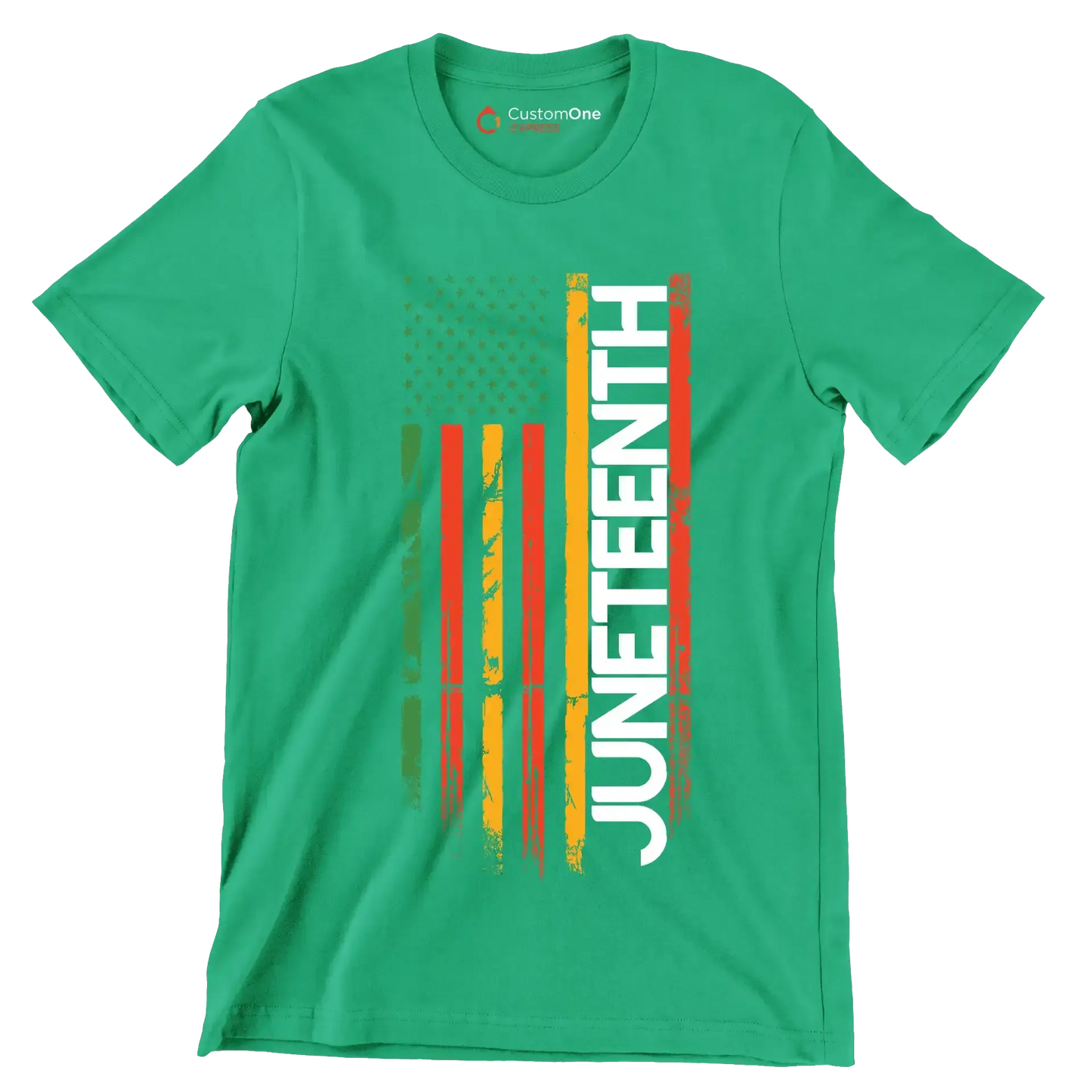 Juneteenth - Martin Luther King T-Shirt-Green-S-Custom One Express
