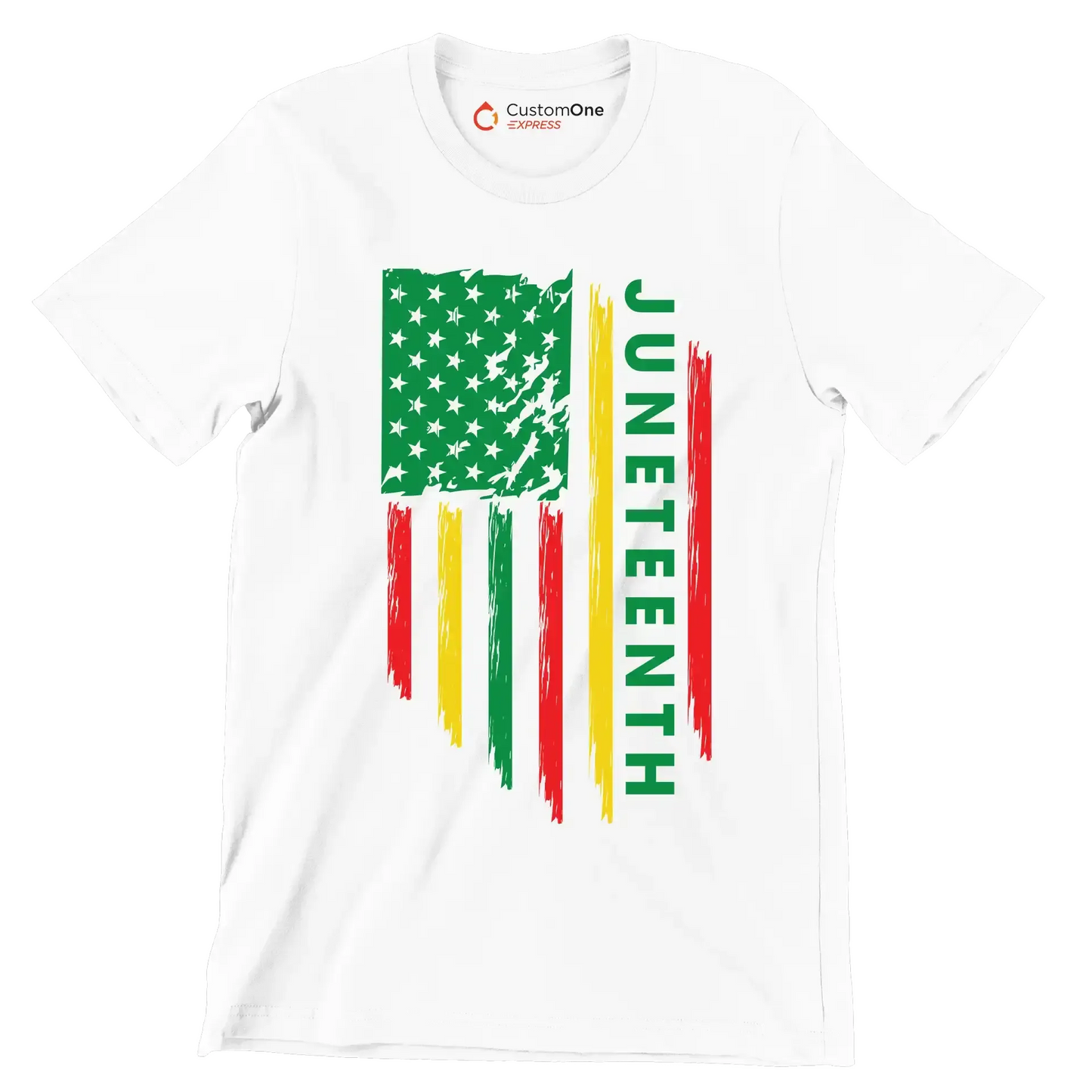 Juneteenth - Martin Luther King T-Shirt-White-S-Custom One Express