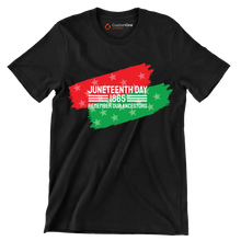 Juneteenth day 1865 remember our ancestors - Martin Luther King T-Shirt-Black-S-Custom One Express