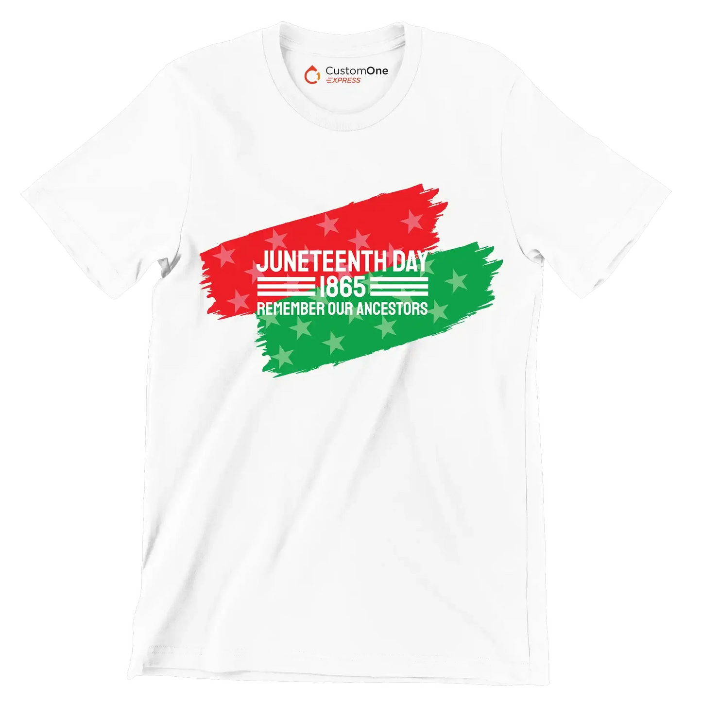 Juneteenth day 1865 remember our ancestors - Martin Luther King T-Shirt-White-S-Custom One Express