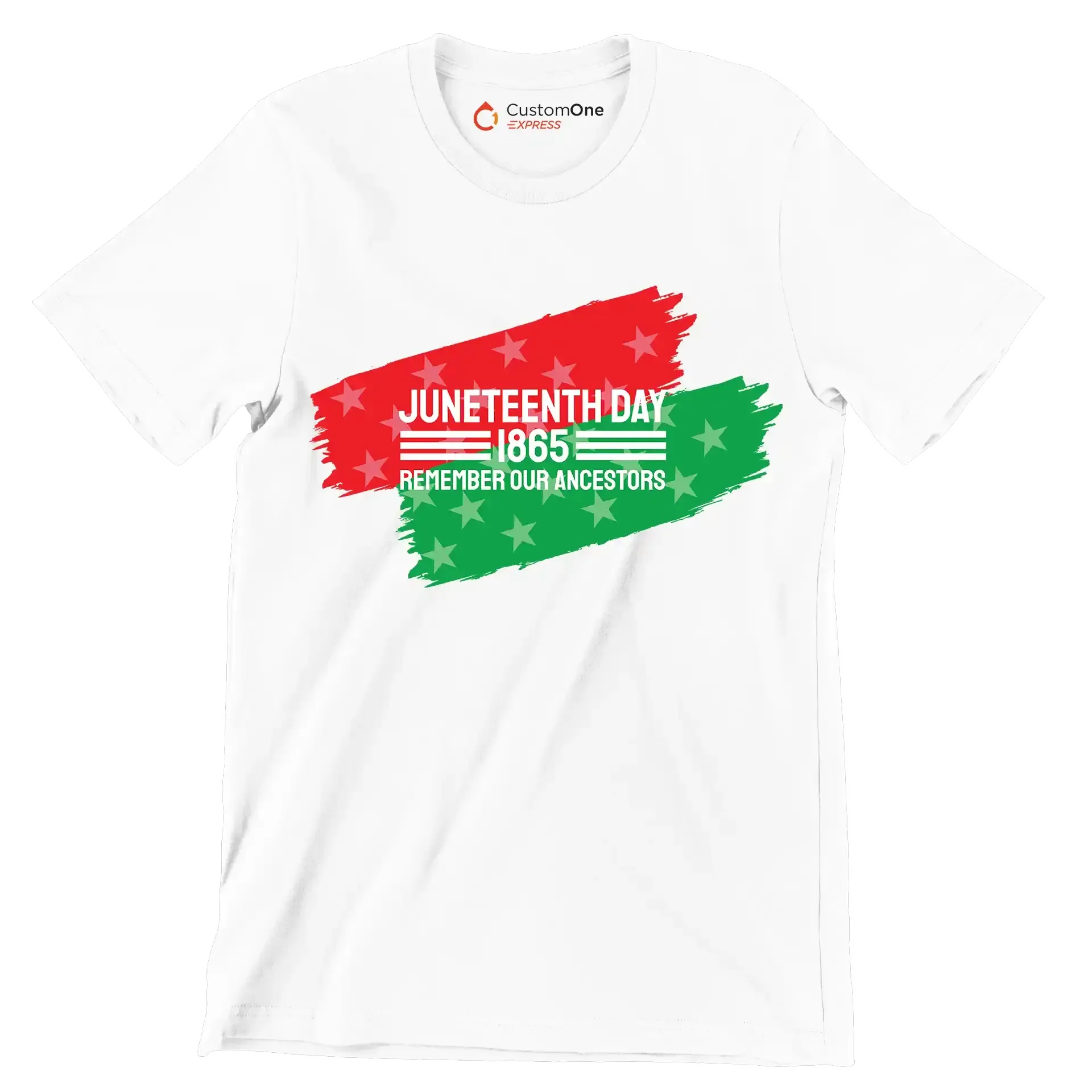 Juneteenth day 1865 remember our ancestors - Martin Luther King T-Shirt-White-S-Custom One Express