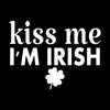 Kiss Me I'm Irish - St. Patrick's Day T-Shirt-Black-S-Custom One Express