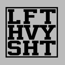LFT HVY SHT - Gym Themed T-Shirt-Blue-S-Custom One Express